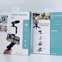 طقم AY-49 • إضاءة LED • مايكروفون