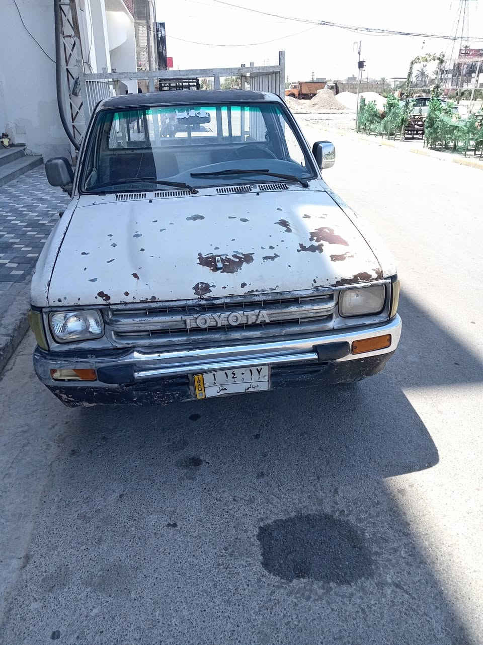 بيكب موديل ٨٩ رقم ديالى مشروع وطني بسمي
تحويل مباشر السيارة بحاله جيده العنوان بغداد الغزاليه السعر ٣٥ رقم الموبايل ***********
***********
