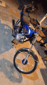 دراجه ايراني • نمره حربيه • كأنو جديد