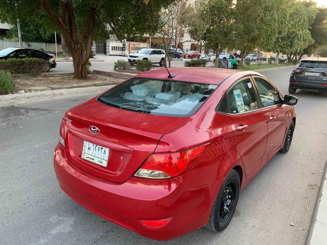 السلام عليكم 
للبيع اكسنت موديل 2016 بغداد بأسمي وارد امريكي بدون ايرباك مبرمجه على البنزين العادي وصرفها جدا قليل .  بيها بنيد صبغ من دون لغود وصور الحادث و السونار  ورقم الشاصي موجوده  بل اعلان 
كير محرك ممتازات تبريد ثلج مبدل منضومه كامله والسياره حلوه ومال بيت
دهن باتري جدد شاشه TCL   
رايدها اب 95 وبيها مجال قليل


**إذا كنت صاحب هذا الإعلان وتريد حذفه لأي سبب، رجاءا أرسل رسالة إلى الدعم الفني**