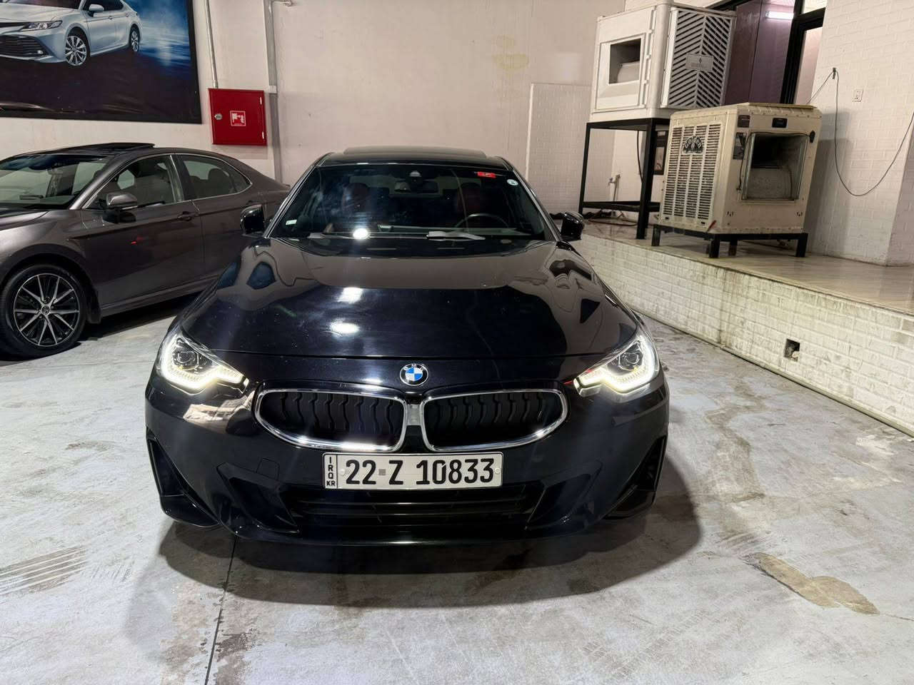 السلام عليكم
للبيع
BMW 230i موديل 2023
مواصفات السيارة:
داخل جلد احمر تحكم كهرباء وتدفئة
داتشو كبير
شاشة متصل
كامرة
حساس امامي خلفي
رادار
تحديد مسار
سلايد روف
ومواصفات البي ام المعروفة
السيارة ماشية 40 الف كيلو وليس ميل
السيارة ايرباكات كلها بلادي بدون دواخل وشواصي شرط
الصبغ ٣ قطع وقطعتين كلير امريكي(جاملغ وباب السايق) صور السونار مرفقة وصور الحادث
السعر المطلوب 235 ورقة وبيها مجال بسيط
مكان السيارة اربيل (مخليها بمعرض نجوم البصرة) 
رقم التلفون ***********
