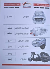 كيا K3 موديل 2025 السيارة بيها طعجة بالبنيد بسيطة و مصلحة و قبل كم يوم...