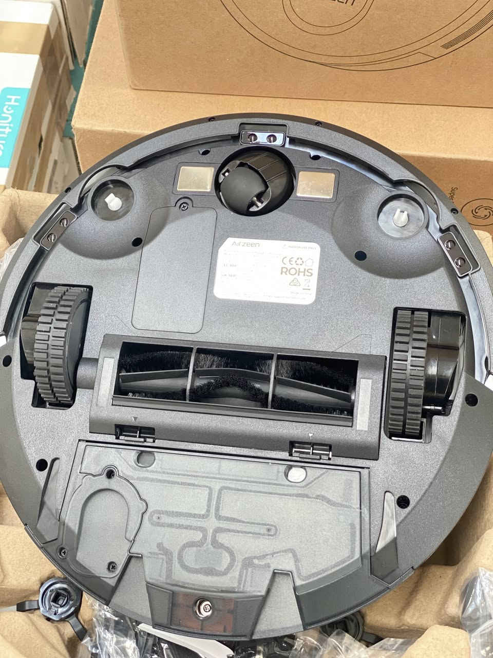 مكنسة الروبوت Airzeen J10، روبوت تنظيف ذكي "3 في 1" يجمع بين الكنس والشفط والمسح قوة شفط عالية: تصل إلى 4000 باسكال، ذكاء اصطناعي مانع الوقوع رسم خريطة فول مواصفات 🔥😍


**إذا كنت صاحب هذا الإعلان وتريد حذفه لأي سبب، رجاءا أرسل رسالة إلى الدعم الفني**