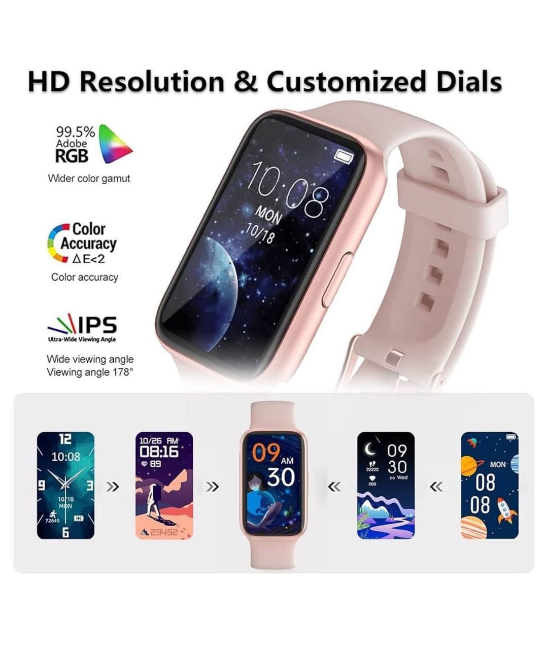 ساعه ذكيه ترهم ايفون واندرويد شاشه لمس & تتبع لياقه & مقاومه للماء & قياس معدل ضربات القلب والاوكسجين . 
السـعر 12 مع توصيل بغداد ومحافظات ( فحص بوجود المندوب )💙💙💙


**إذا كنت صاحب هذا الإعلان وتريد حذفه لأي سبب، رجاءا أرسل رسالة إلى الدعم الفني**