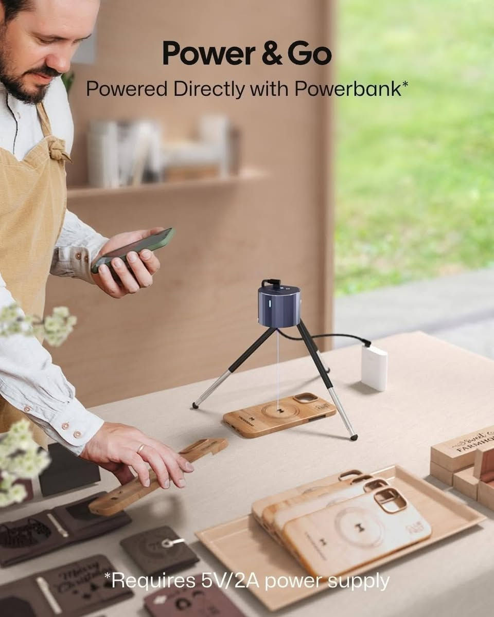 ليزر نقش
#السعر_125_الف 👈 اسعارنا ثابته
على الخشب / الجلد / البلاستك / الاكرليك / القماش / كفرات الموبايل/ الورق وبعض الخامات الاخرى

للتنويه ... لايستخدم للنقش على المعادن


**إذا كنت صاحب هذا الإعلان وتريد حذفه لأي سبب، رجاءا أرسل رسالة إلى الدعم الفني**