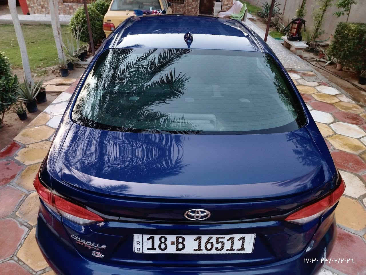 أللهم صلِ على محمد وآلِ محمد
كورلا أمريكي 22 فئة SE فول مواصفات
حادث خلفي بسيط راجع عالبارد بدون صبغ فقط تكحيل 
مكينة2000 والگير 10 نمر
بصمة تشغيل وابواب وصندوك
ترحيب عنده الاقتراب
رادار امامي جانبي خلفي
بيها هواي سوالف من تجي تعرفهن

بأسمي سنويتها بأسمي.
عنواني الحلة  معروضة ب160 بسعر فئة LE 
***********
