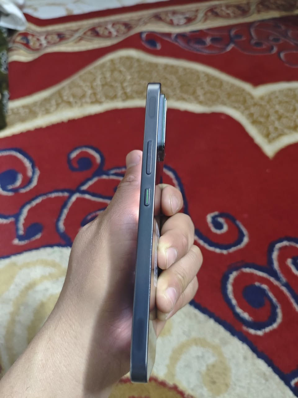 انفنكس جيتي 30برو.
شاشه اموليد بتردد 144 هيرتز 
معالج ديمنستي 8350 التميت 5g 
يدعم (١٢٠فريم) ببجي وبقية الالعاب 
شفتات خاصه لألعاب مع لدات خلفيه تفاعلية (RGB)
كاميرات خلفيه أساسية بدقة 108 ميكا 
بطاريه 5500 ملي امبير مع شاحن 45 واط 
يدعم الشحن اللاسلكي بسرعة 30 واط
مقاوم للماء والغبار بمعيار ip64 
السعر 300 وبي مجال لشراي
جهاز فقط كارتون ويا 
***********
جهاز شخط مبي جديد مستخدم قليل
