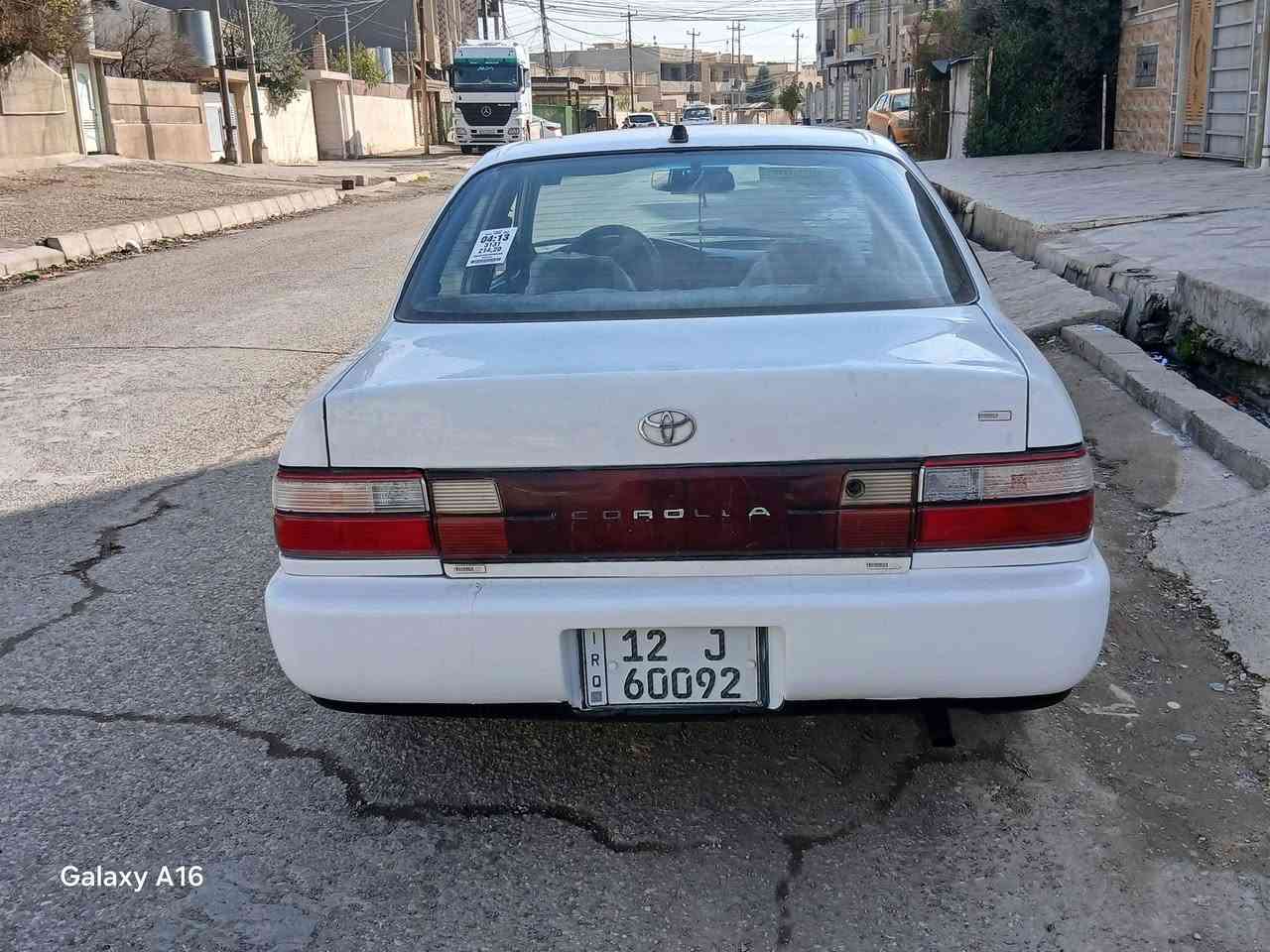 كورلا موديل 93 رقم رقم نينوئ انكليزي هزه جديده كابون بانزين شرط التحويل السعر 45 لتواصل اتصل *********** او ***********
