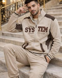 تراك رجالي قطن • مقاسات XL-XXL-XXXL-L • الرمآدي التاميم