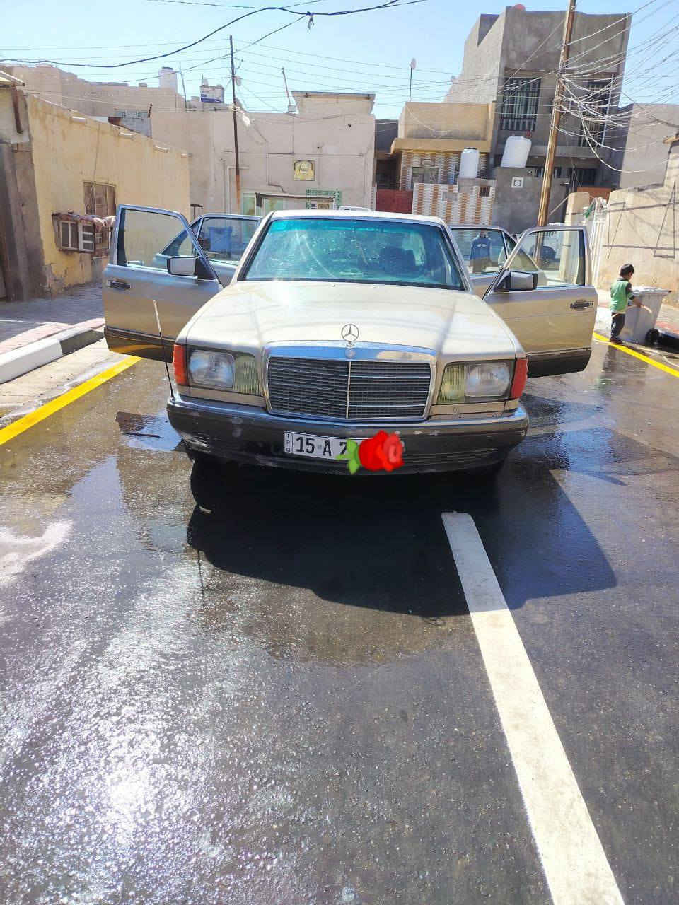 للبيع مارسيدس رئاسي موديل 87 محرك ثنين ونص خير من الله وكير واكسن خير من الله رقم  انبار إنكليزي بسمي تحويل ثاني يوم السعر 45وبيه مجال مكاني كربلاء الاستفسار الاتصال على هذا الرقم***********
