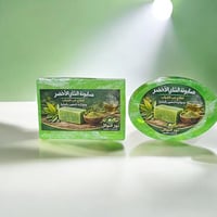 🌿 صابونة الشاي الأخضر 🌿 اختيارك الطبيعي لبشرة أنقى ✨ تساعد على: ✔️ تقل...