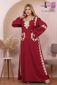 ماروني • وردي • مقاس خاص ٢اكس-٤اكس