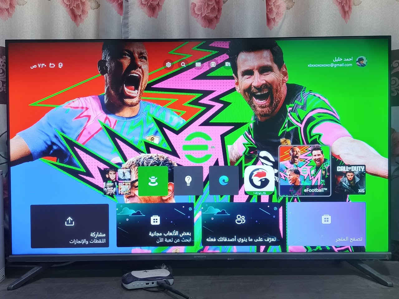 سلام عليكم إكس بوكس سيريس إس إصدار 2021 مفتوح تنضيف فقط معه شاشه حجم 43سكاي وورث 120هرتز حقيقي معه سماعات محيطيه معه يده محترفين كلهم ب450 قفل


**إذا كنت صاحب هذا الإعلان وتريد حذفه لأي سبب، رجاءا أرسل رسالة إلى الدعم الفني**