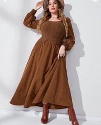 فستان نسائي • شتوي • مقاسات 0XL-5XL