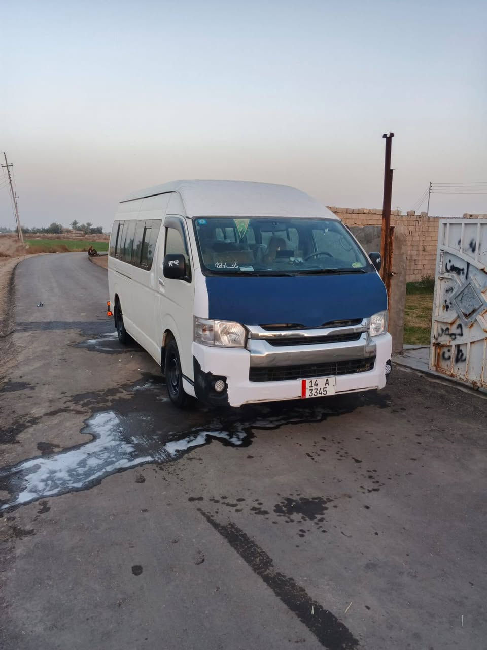 هايسه للبيع موديل 2011كير محرك اكسل تخم تأير منضومه غاز 60لتر رقم التلفون ***********,,,***********،،،المكان أطراف الشعله السعر 220
