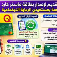 تحديث راتب الرعاية الاجتماعية • تجديد بطاقة الكي كارد • خدمات الكي كار...