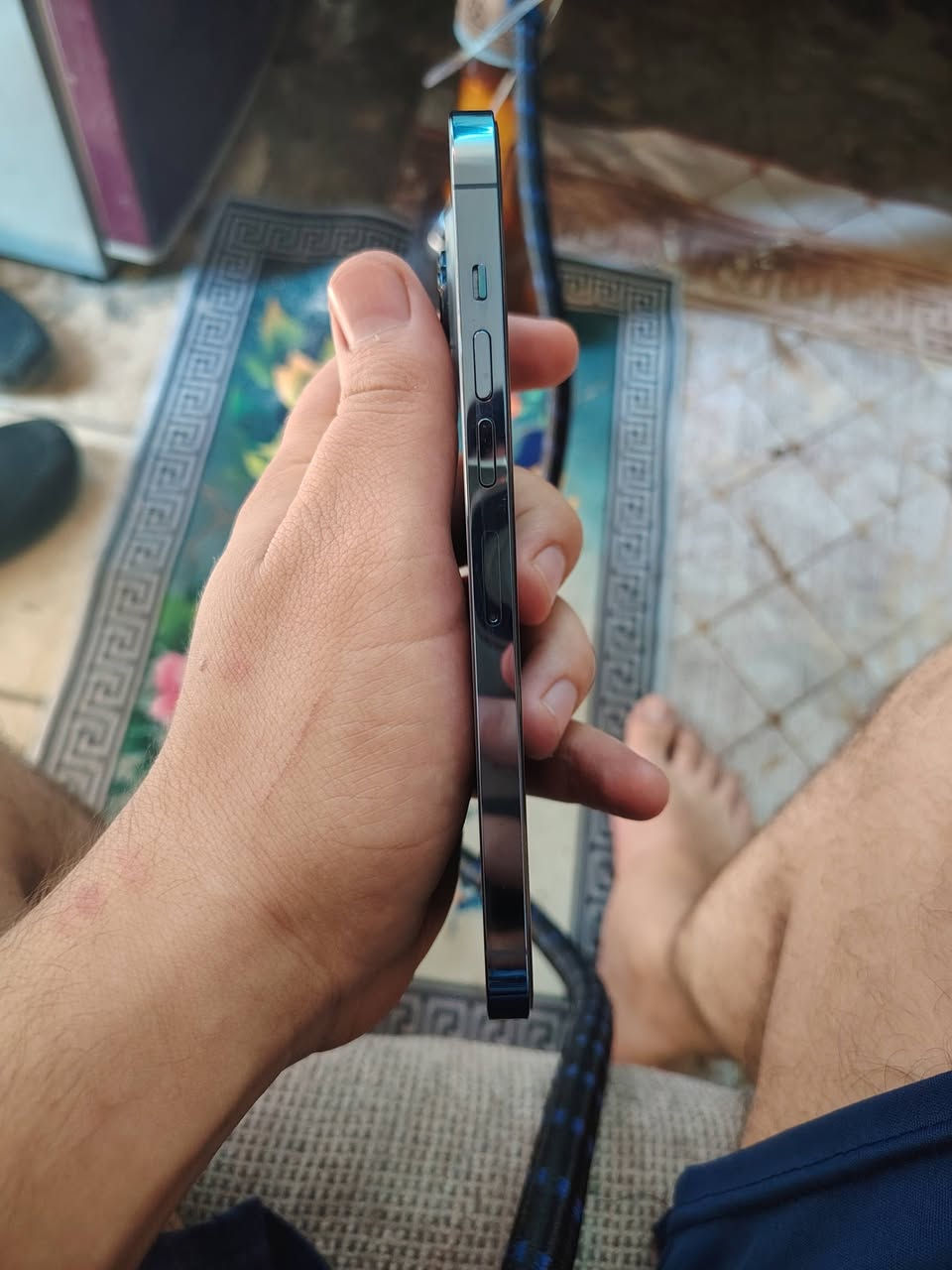 سلام عليكم
13برو ماكس ماستر شرق اوسط ذاكره 256 بطاريته 81
مكفول كفاله عامه من الزلغ نضافه100/100 ملحقات كارتونته الأصلية وكيبل 
العنوان مدينه الصدر 
السعر740
الرقم***********
