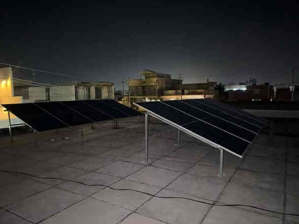 على بركة الله تم تنصيب منضومة شمسية للاخ ابوحسين  في محافظة واسط قضاء الصويرة  بقدرة 20 امبير 
 التجهيز 24 ساعة بالتناوب مع الكهرباء الوطنية 
للاستفسار *********** موقعنا في واسط قضاء العزيزية مقابل مركز الشرطة
