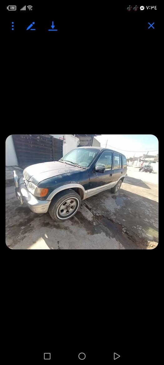 كيه اسبورتج موديل ١٩٩٥ كير محرك شرط رقم صلاح الدين اتكفله سرقه وعشاير بس صاحبه ماندله سياره فول نشاط كهربائيات فول رون كيلو متر كله شغاله السعر ١٥ وبيه مجال للشراي وذا اكو مراوس حسب القناعه الخاص مفتوح رقم الهاتف ***********
