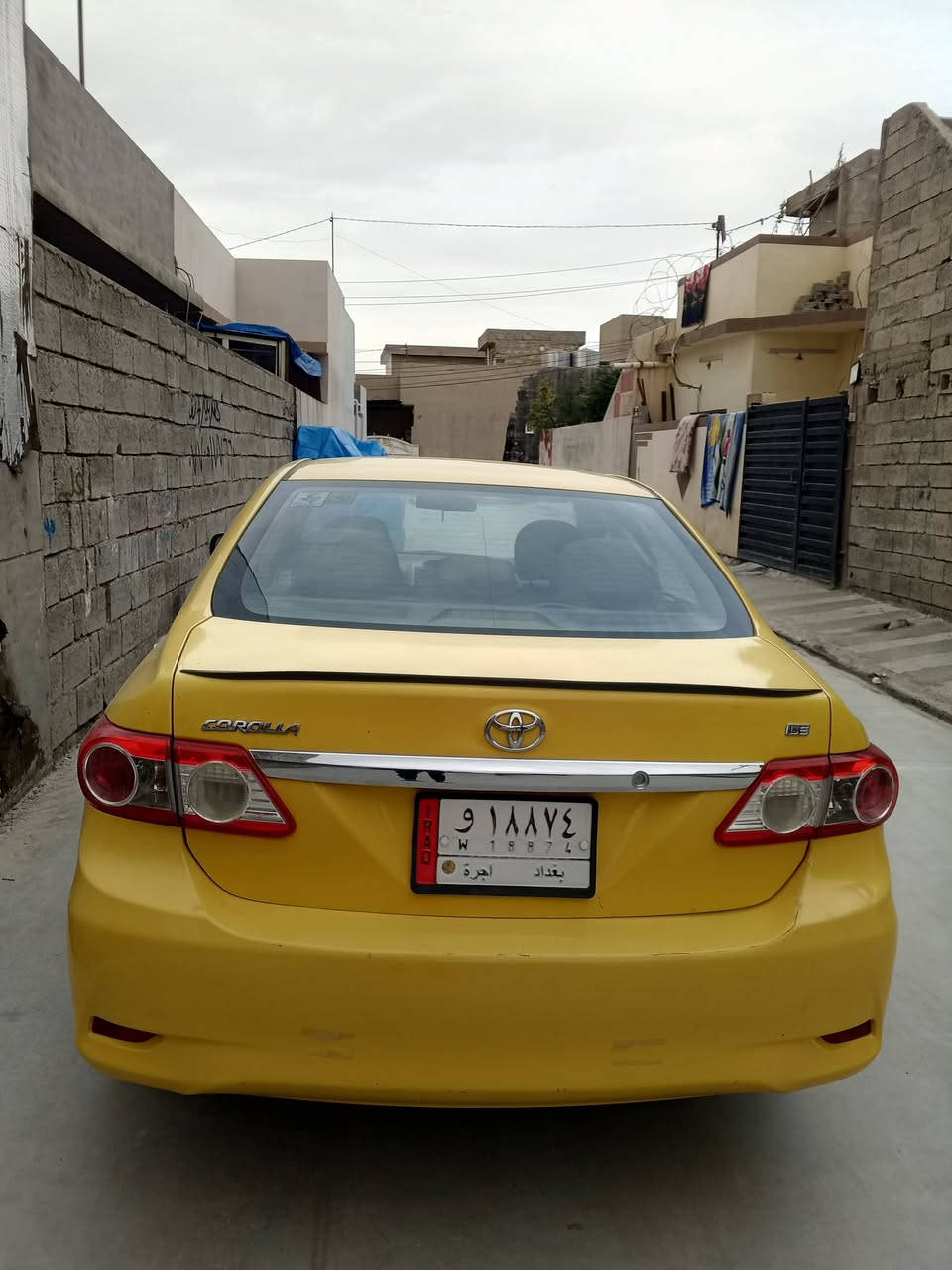 سلام عليكم 
كورلا موديل 2013
كير محرك بل شرط 
كهربائية كله شرط 
رقم بغداد باسمي 
سياره فقط بونيد مبدل بلادي 
و تعديل بارد شبر جوه قبغ بانزين 
مكاني كركوك 
شراي اتصل ***********
