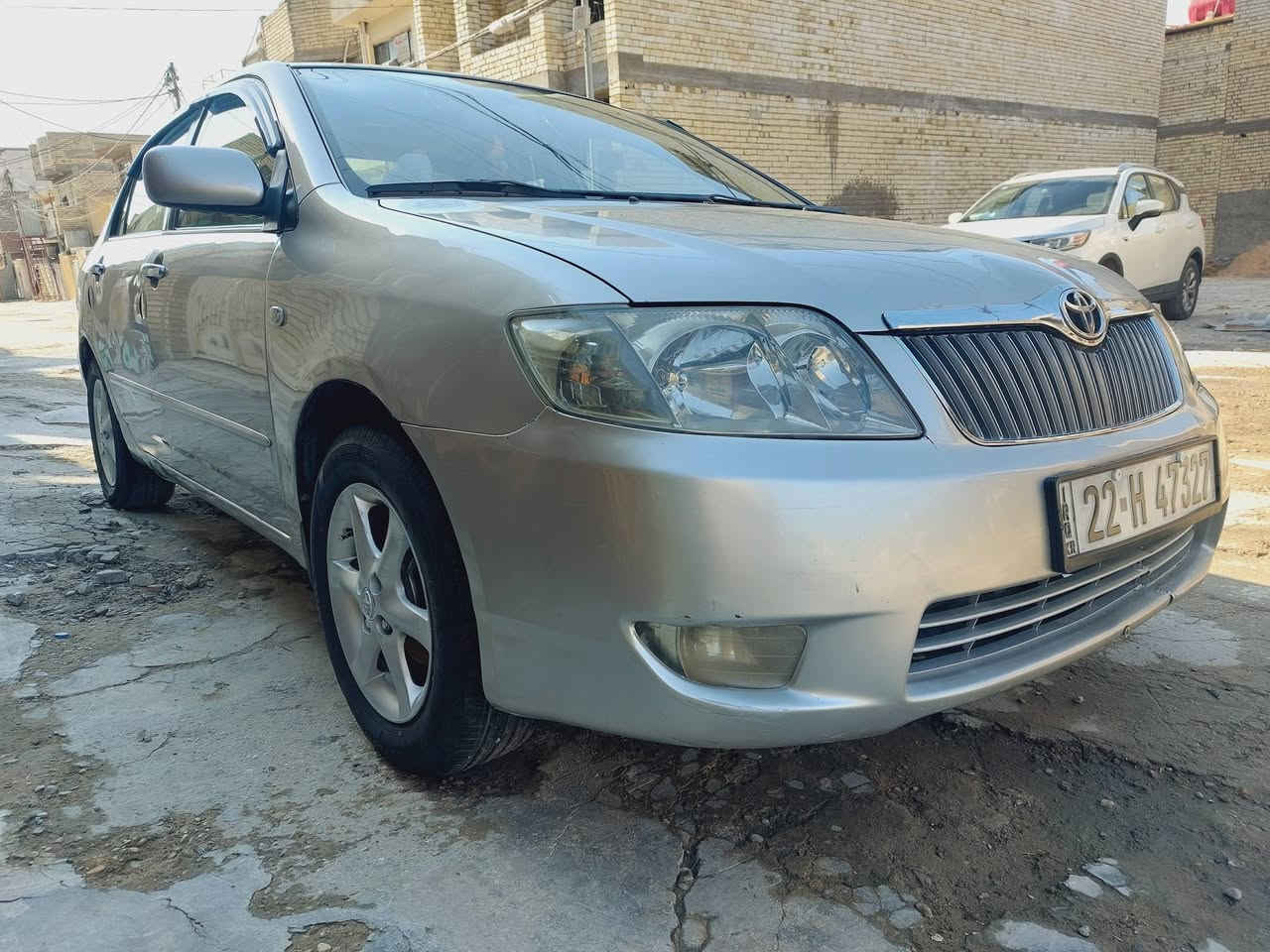 2006 فوول
مصبوغة عام لان جارده وصورها قبل الصبغ موجوده 
رقم اربيل بسمي 
محرك 1800
تبريد شغال وثلج ❄
4 دسكات امامي خلفي
فتحة سقف سلايد  
مرايات كهرباء وشفط 
جام كهرباء 
شاشة وكامرة 
داخل جلد بلاد 
دركة ستيرن صاج 
مكاني البياع 
سعرها 90 وبيها مجال حگ الجيه فقط


**إذا كنت صاحب هذا الإعلان وتريد حذفه لأي سبب، رجاءا أرسل رسالة إلى الدعم الفني**