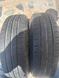 زوج تايرات نضيفات ستعمال قليل ميراج  07733400119سعر 35