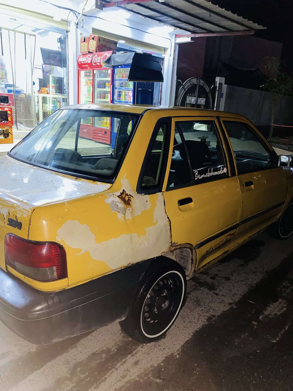 سلام عليكم مرخصت الدمن سياره سايباه لبيع سياره مشروع وطني كربون بازين  سياره حلوه مرتبه السعر 15وبيه مجال حك الجيه عنوان موصل اليسر ***********
