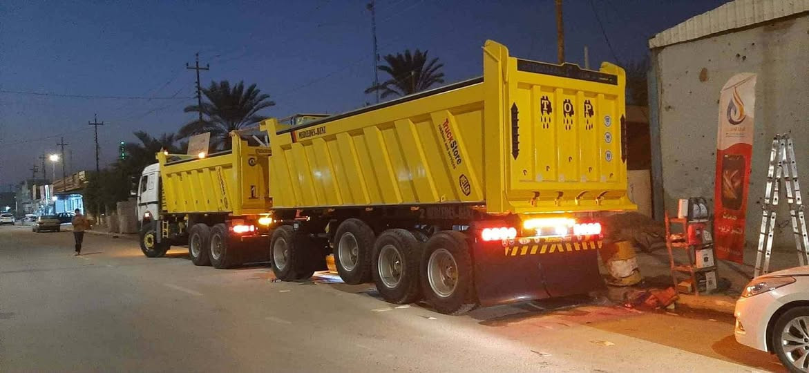 معرض الوان لتجارة السيارات والمعدات الثقيلة يرحب بكم
باادارة الأخوين الحاج مزاحم الحلبوسي وصلاح الحلبوسي
العنوان الانبار الفلوجة الخط السريع

*********** عبود الدليمي
*********** عبود الدليمي
كرواتي سكس قلاب 
اصل سنكل مطولة 
موديل 1996
مكينه 44
كير240
مجموعه جي اف 
مقطورة جديد 
شغل الفلوجة 
السعره كلها 7/30شدات وبيها مجال
سعر الراس 475وبيهامجال
مقطورة 230
