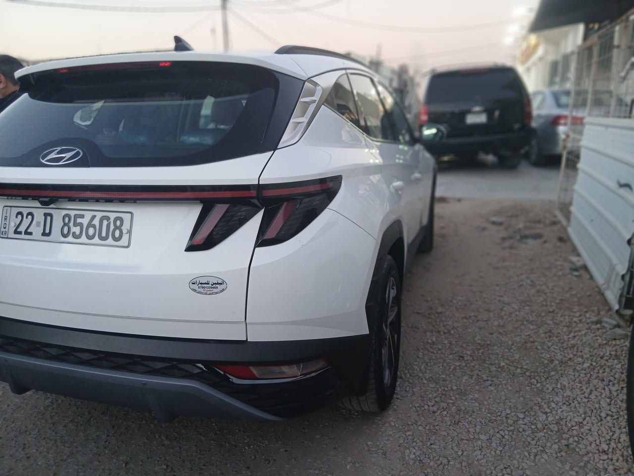 للبيع توسان ٢٣ ماشيه ٨٣ كفاله عامه فول عدا الفتحه السعر ١٩٠ وبيه مجال مكاني نجف ***********
