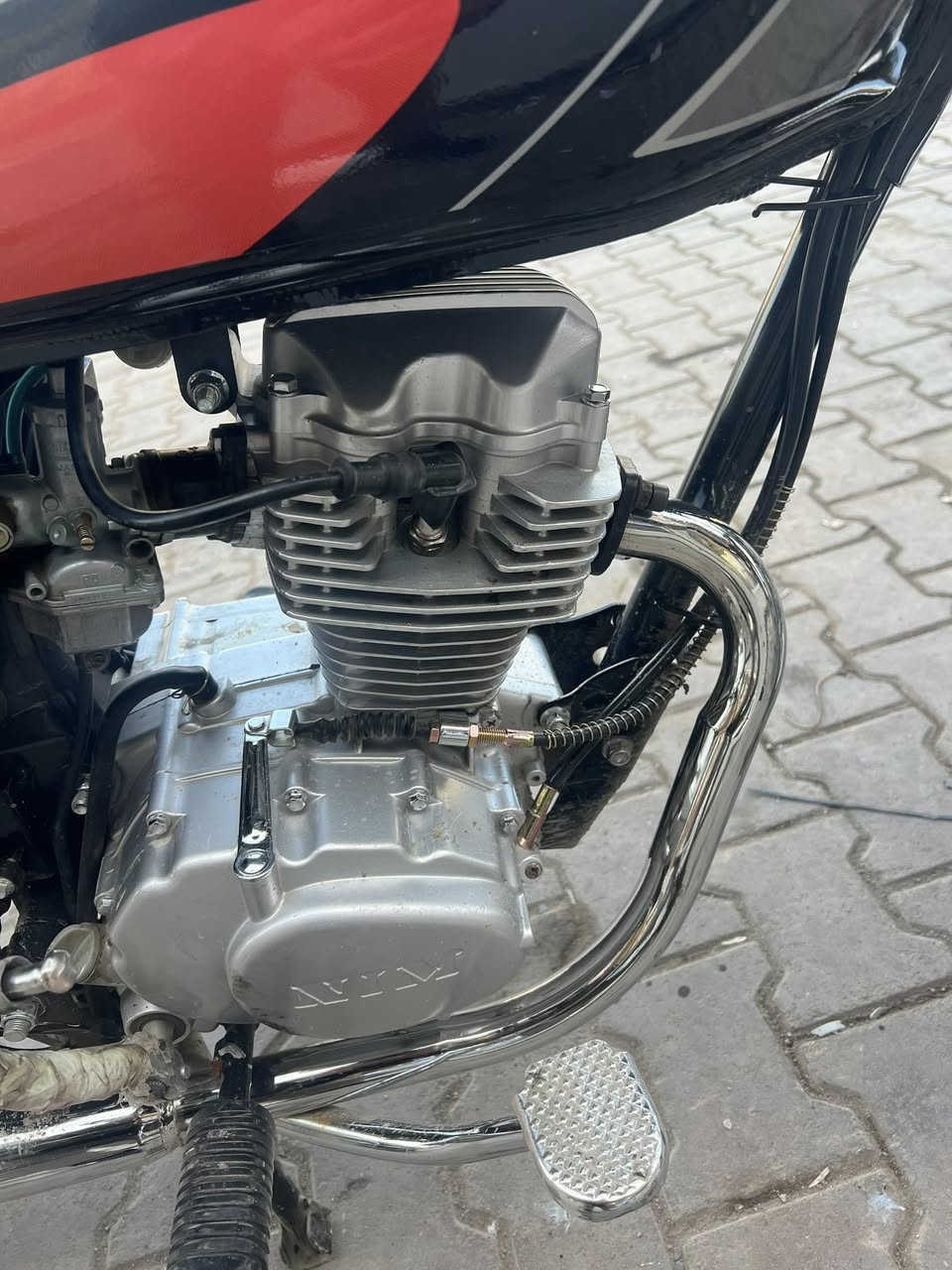 السلام عليكم شباب دراجه أيراني نامه أربعه كير موديل 2024للبيع دراجه بعدها زيرو مكاني البياع للاستفسار ***********
