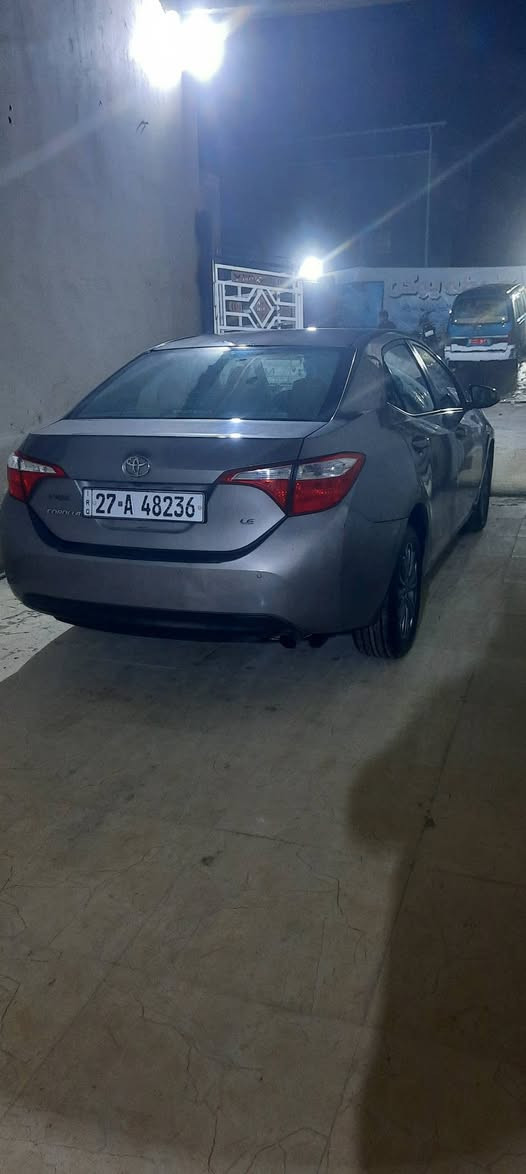 سلام عليكم كورلا 2016 وارد أمريكي ضربته جاملق وبنيد وبيه قطع صبغ  رقم ذي قار انكليزي سنويته ل2028 تحويل ثاني يوم محركه 2000
مكان السياره بصره السعر 105 وبيه مجال 
الرقم الهاتف  ***********واتساب
 ***********
