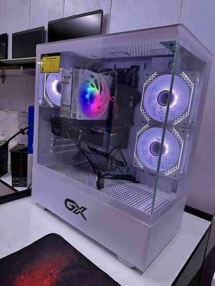 تحية طيبة شبابنا وحبايبنا 
تجميعة جديدة فقط كارت و مذربورد مستخدمات + ضمان ٦ اشهر من تاريخ الشراء
‏I5 10400F جديد
RAM 16 3600 جديد
Gtx1660TI ASUS TUF مستخدم
ASUS H510 PRIME مستخدم
SSD128-HDD500 جدد
CPU COOLER RGB جديد
P.S550W+80PLUS جديد 
CASE 3FAN جديد 
السعر ٥٠٠ الف سعر نهائي شبابنا 
متوفر توصيل لكافة المحافظات 
عنوان المكتب -كوت-المشروع-شارع الحاسبات-مكتب mega 
***********
