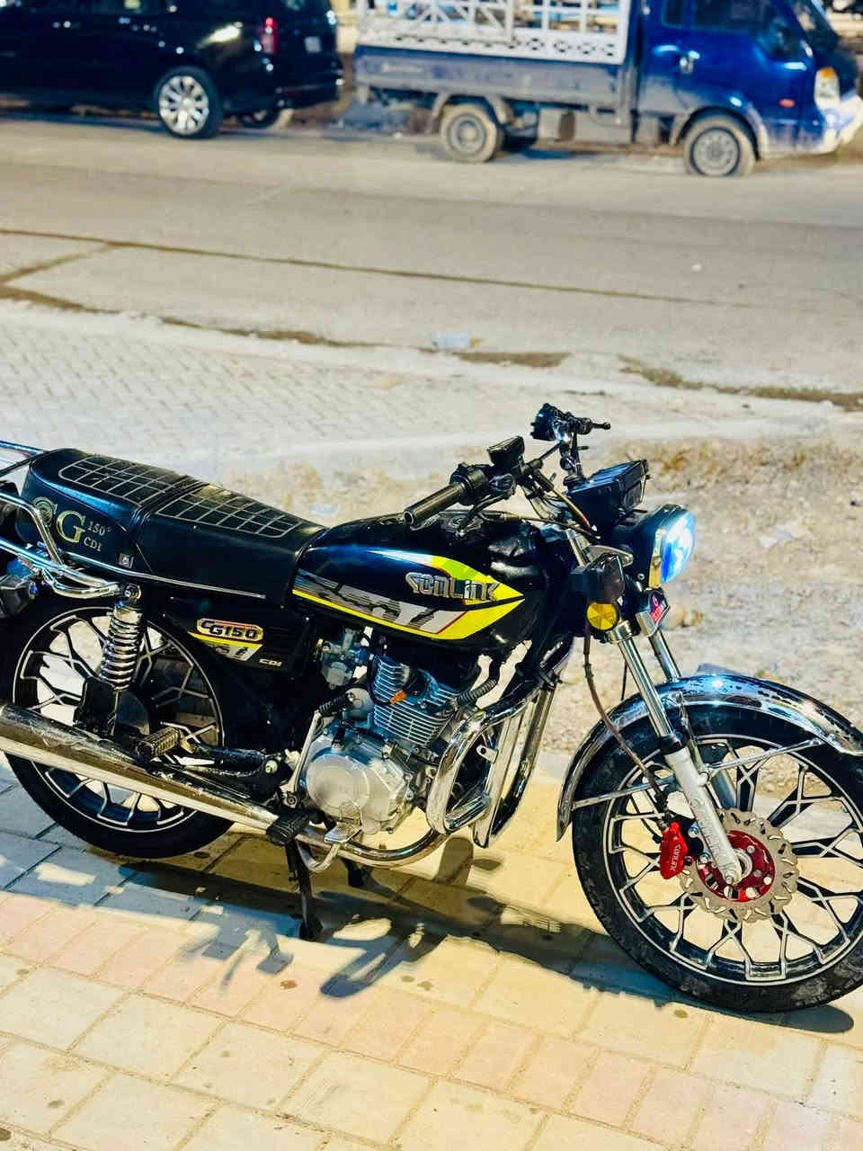 دراجه سونكً مديل 24 نازله 25 مكفوله كفاله عامه برغي ما مفتوح بيه 5كير دراجه سلف هندر شاشه خير من الله  زيرو وعلي مال معاتب الله شاهد بعد احلئ من صور  تجيً تاخذه من باب بيتي ني خادم لطيبين السعر 675وبيهً مجال مكاني بغداد مدينه الصدر رقم هاتف ***********
