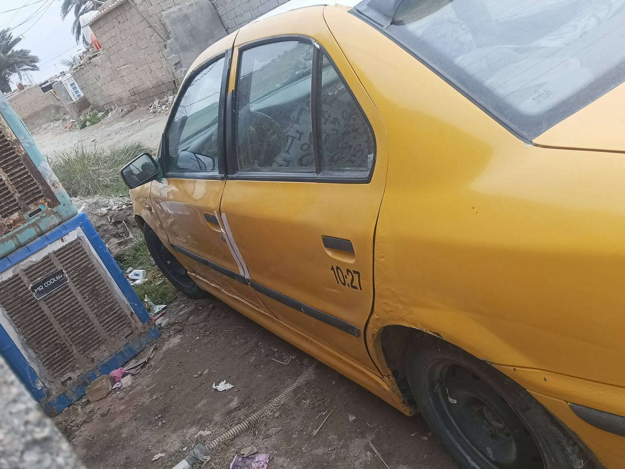 السلام عليكم 
سمند مديل 11 كير ومكينة خير من الله كهربائات كلهة شغالة حدادية زينة تبريد ثلج برانكيتات بلاد سيارة ابيع بدون راعيهة مواصلة اتعهد سرقة وعشاير مكاني كوت سعر 16بيهة مجال بسيط سيارة متعوب عليهة  
متواجد خاص ***********
