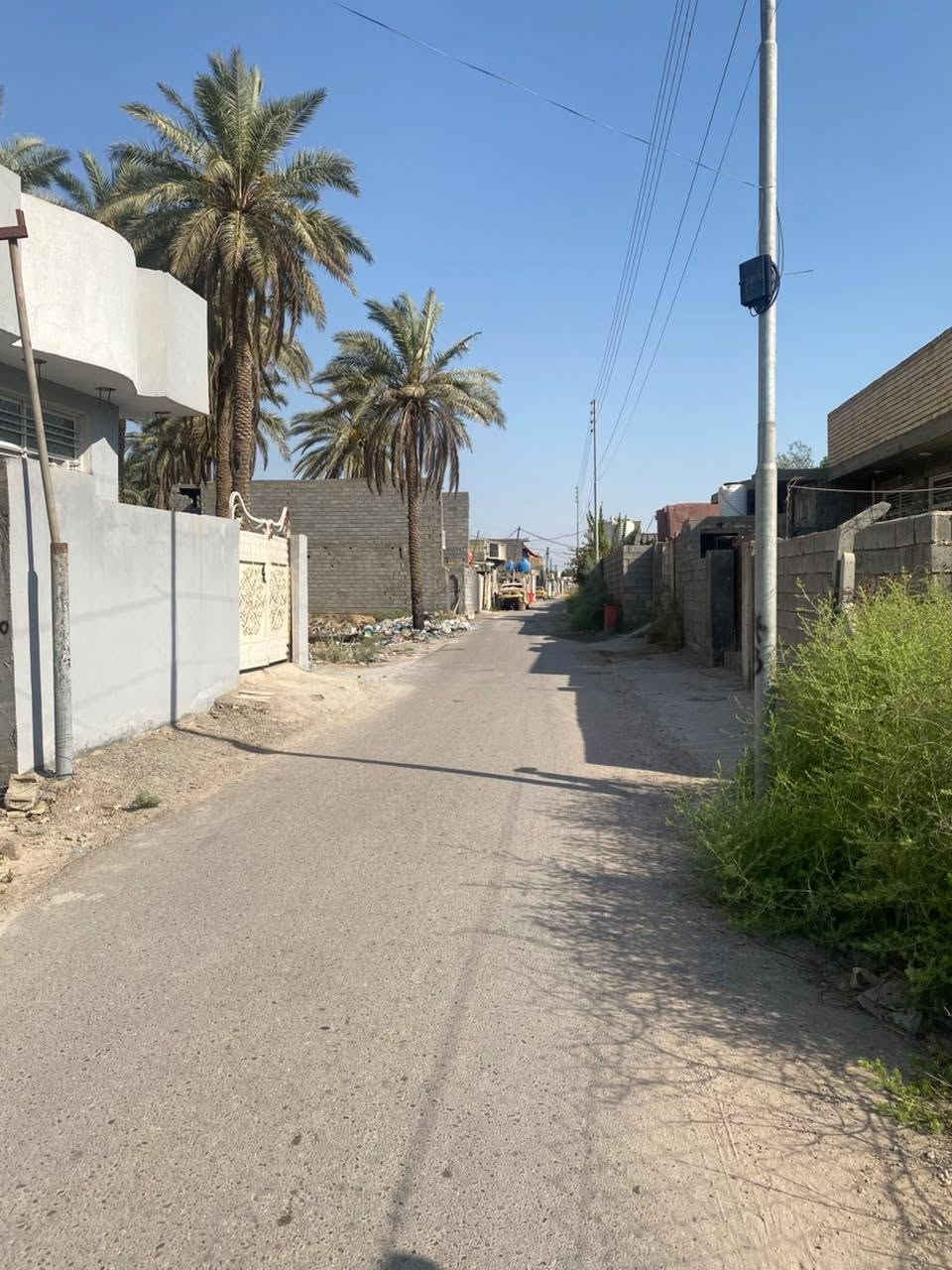 ارض زراعيه سند ٢٥ مساحه الكاع١٦٠متر 
الواجهه ٨نزال٢٠ العنوان هور رجب شارع البو دخيل تبليط ماء كهرباء السعر ٤٢مليون بيها قرار محكمه
للاستفسار التواصل مع الرقم 
***********
