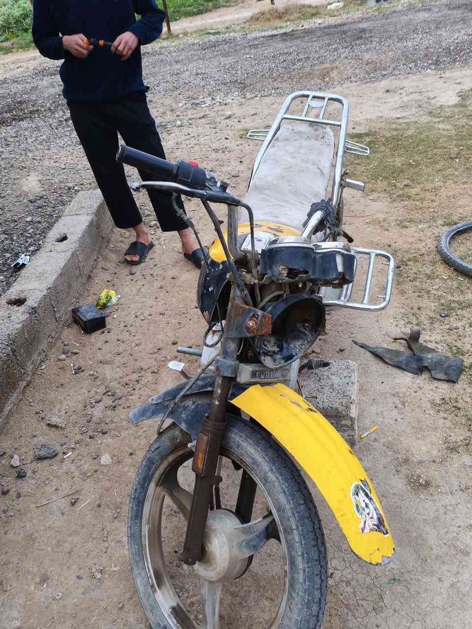 السلام عليكم. دراجه شوفت عينك ماعرف اسمها
بيع ومراوس


**إذا كنت صاحب هذا الإعلان وتريد حذفه لأي سبب، رجاءا أرسل رسالة إلى الدعم الفني**