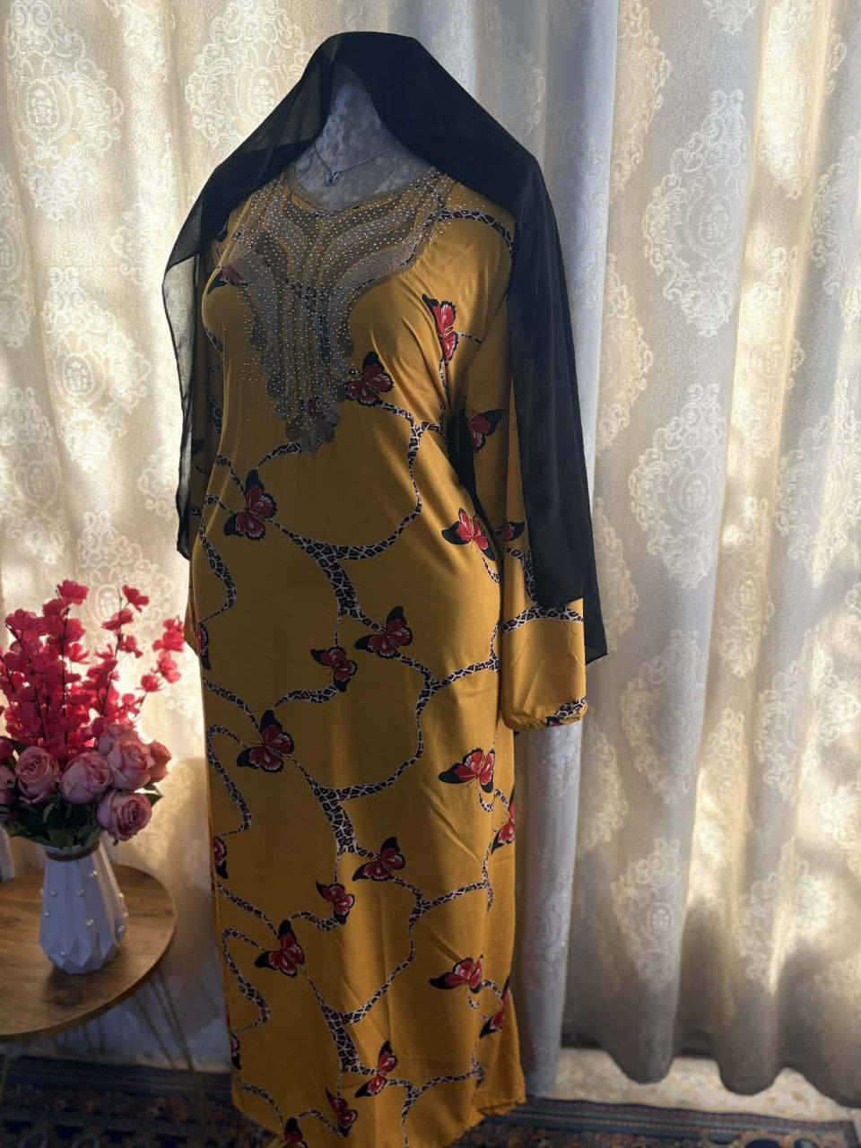 اخير 11 قطع
مخور حرير اندنوسي 

قياسات لحد 120 كيلو 

السعر مع التوصيل 97 الف

بدون شال ❌


**إذا كنت صاحب هذا الإعلان وتريد حذفه لأي سبب، رجاءا أرسل رسالة إلى الدعم الفني**