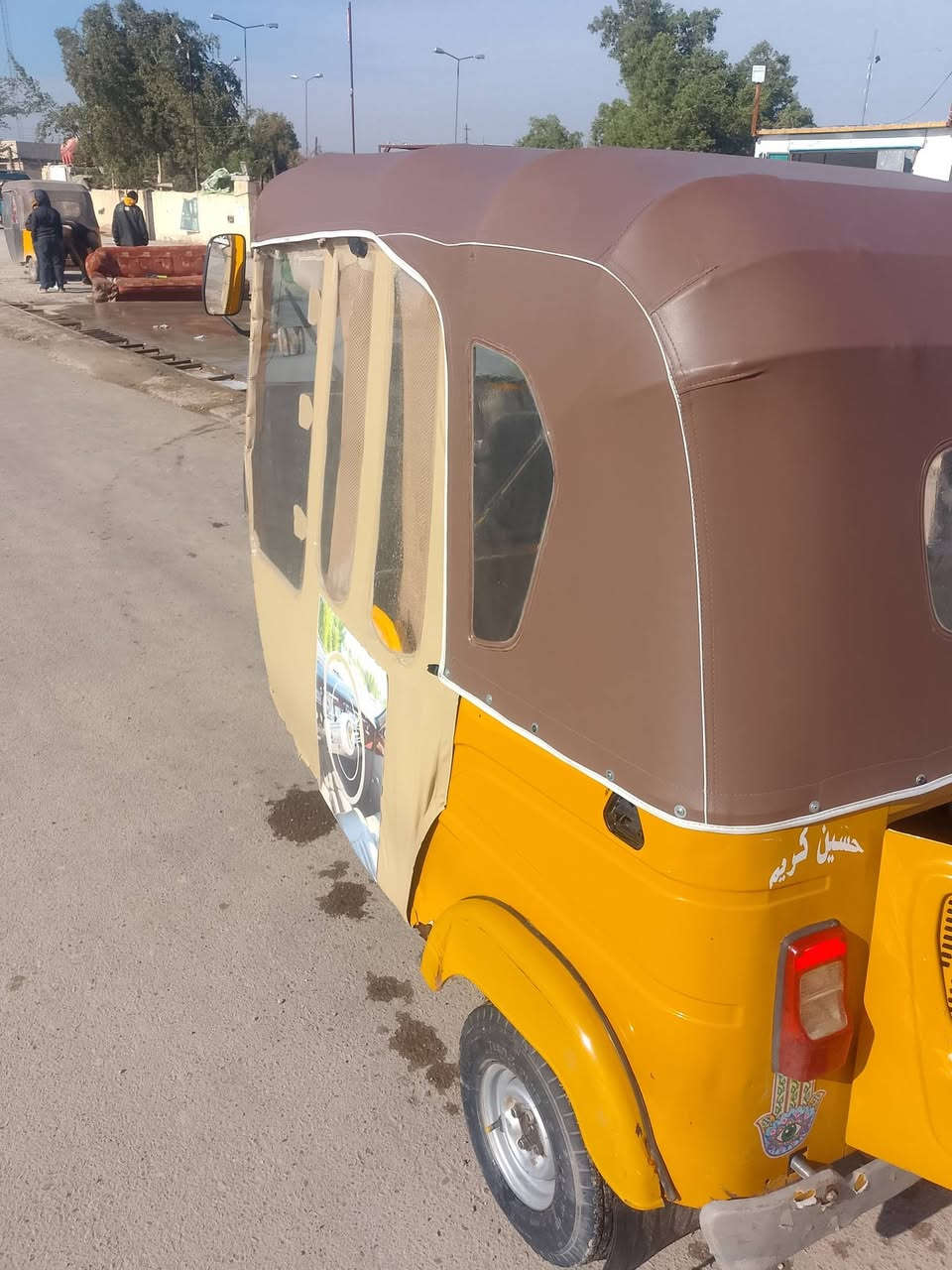 السلام وعليكم تكتك موديل 21 تكتك خير من الله 
العنوان الحسينية السعر 7500 وبيها مجال 
وهذا رقمي ***********
