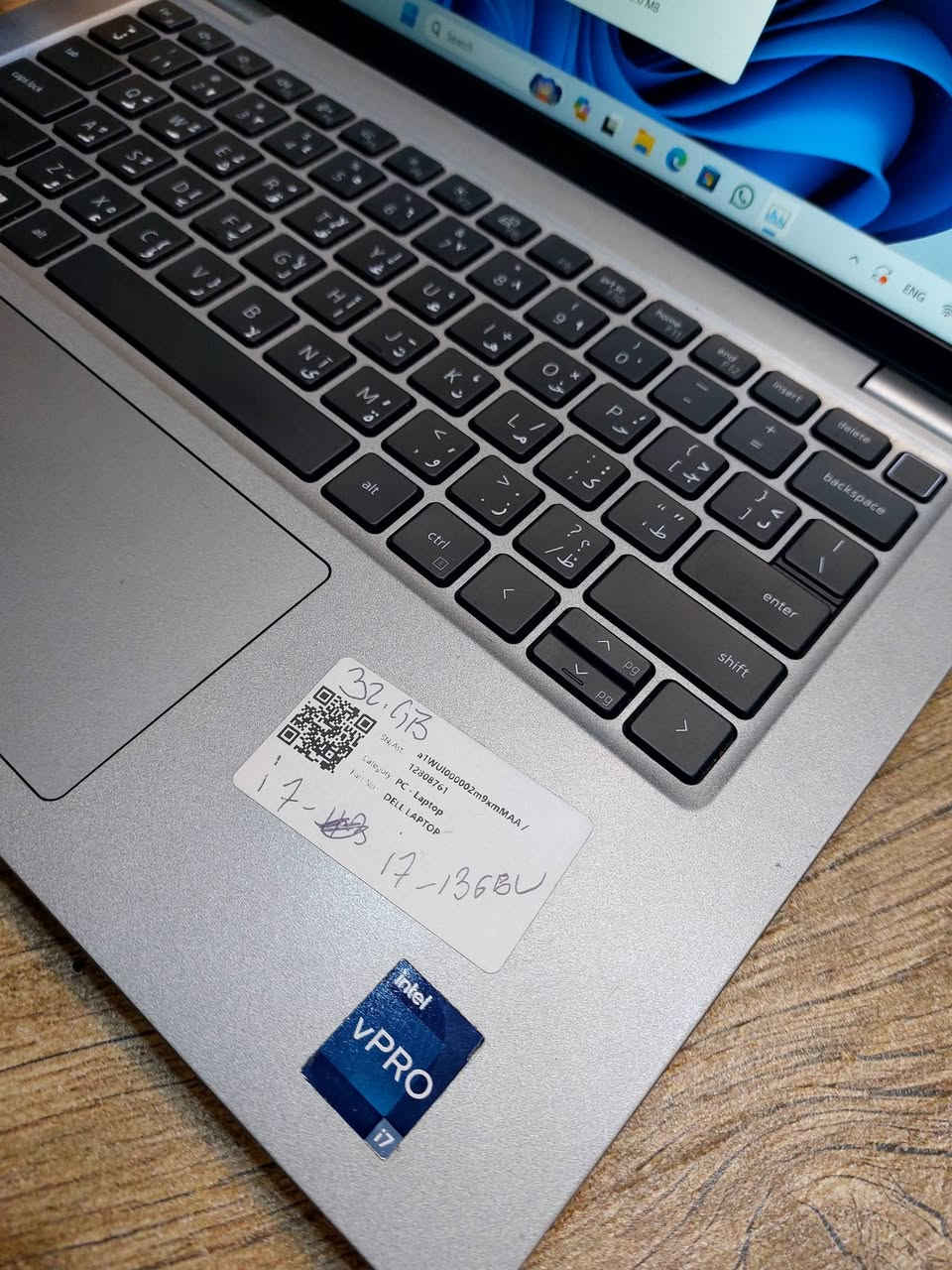 موديل مميز جدا DELL 5440 Ci7 جيل13 عشر نظافة عاليه جدا 
 السعر (650 الف_عراقي)  للتواصل ***********
……………………
✓ المعالج Core i7-13565U جيل13
✓ ذاكرة الوصول العشوائي (الرام) 8GB 
✓ التخزين( الهارد) SSD 512GB 
✓ مقاس شاشة 14 انج دقة عالية 
✓ منفذ HDMI & TYPE C 
✓شاحنة Type c 
✓ كيبورد  عربي انكليزي
…………………………………
