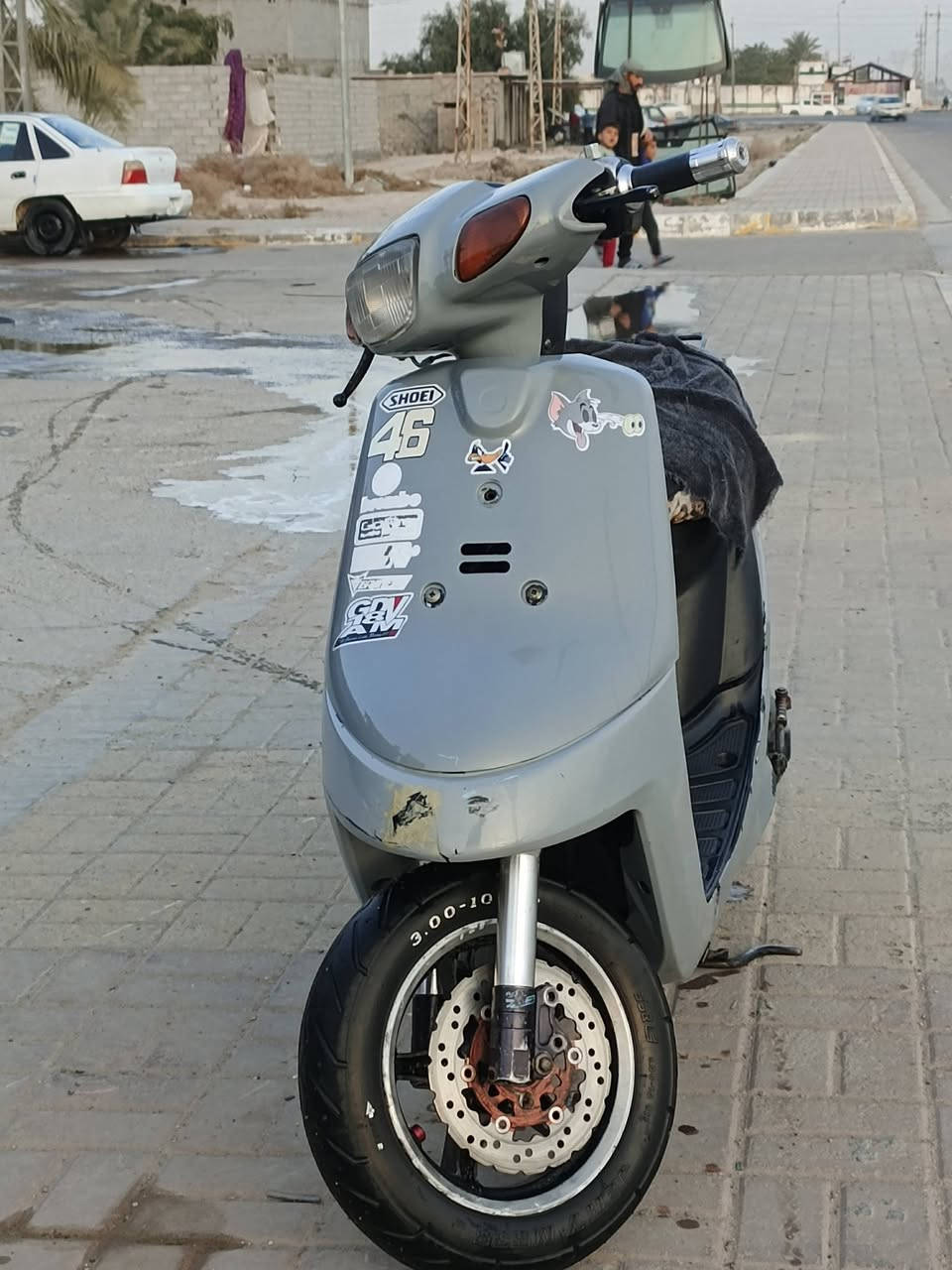 سلام عليكم
دراجه بطه 60 الدراجه مكفوله مكينه وكهربائيات 
عليها تزويد 
عارضه ب 300 وبيها مجال مكاني الأنبار فلوجه
***********
