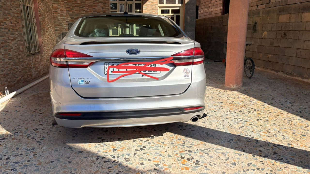 فورد فيوجن للبيع
موديل 2017 

ضرره  طرف جاملغ الخلفي 

محرك 2500 تنفس طبيعي

تخم تاير سياره كامله من كلشي 

تبريد صدر اماي خالفي

مكاني الانبار الرمادي سنويه بسمي تحويل مباشر ثاني يوم

تاريخ انتهاء سنويه 2031

سعر 145 $وبيه مجال بسيط 
تواصل خاص


**إذا كنت صاحب هذا الإعلان وتريد حذفه لأي سبب، رجاءا أرسل رسالة إلى الدعم الفني**