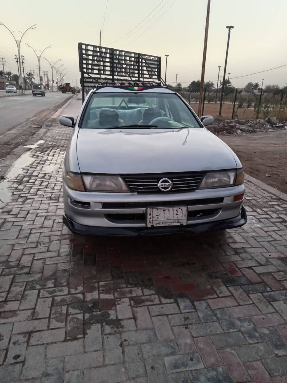 السلام عليكم نيسان صني للبيع موديل 97 كير ومكينه شرط السعر 35وبيه مجال رقم الهاتف *********** بي واتساب
