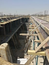 نحنو لسنئ الوحيدين ولاكن الافضل 💪 نجارة قالب كونكريت بكافة الاحجام وتس...