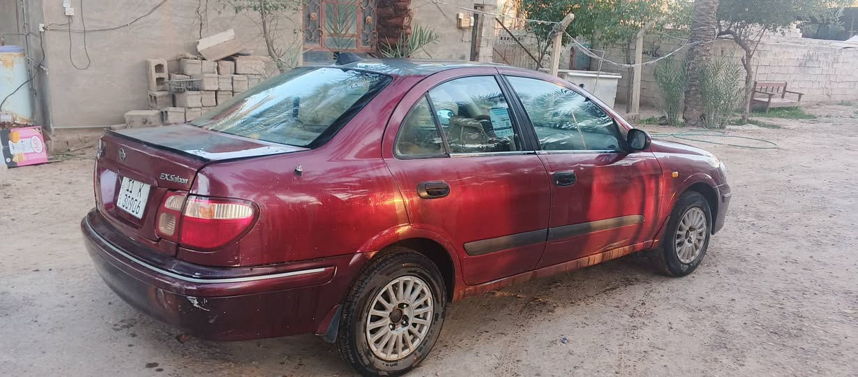 سلام عليكم
نيسان سني ياباني  موديل 2000 
سنويه مشروح وطني
كير مكينه مكفولات كير اوتو
ا ستيرن محور  تخم تأير جديد
بغداد التاجي السعر 60 وبيهة مجال 

رقم الاتصال ***********
