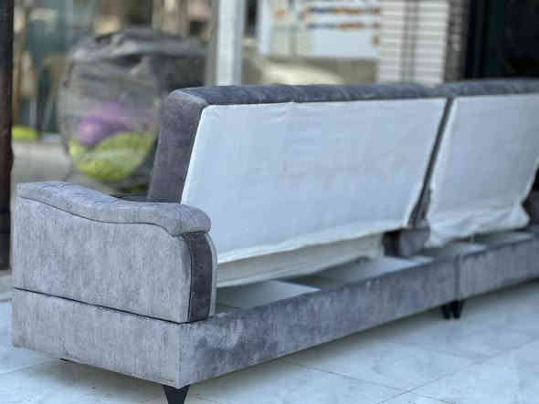 كورنر تركي ماركه delal   كورنر ( تكمه ) فول متانه نسبه نضافه 100/100   نضام السرير ومخزن ع كل قطع الكورنر هيكل  بل كامل حديد  لون رصاصي قماش شامو وتر بروف مقعد  سوفت امريكي طبي فول بوليستر  كوشه سحاب سهل التنظيف قياسات الكورنر   430 سم  370 سم وبي جوكرات2  قياسات الكورنر انت تتحكم بيه حسب ذوقك  عنوانه اربيل زانكو 99  قرب مطعم كص سنگر يوجد توصيل ل بغداد ولباقي المحافظات *********** واتساب فقط   علي
