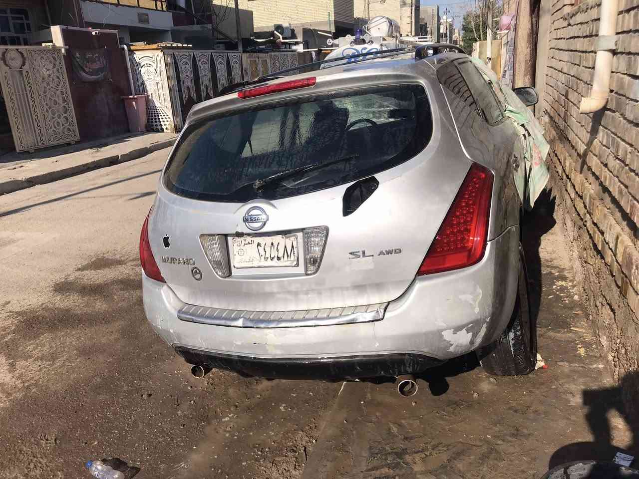 نيسان مورانو سياره موديل ٢٠٠٧ حادثه جاملغ صبغ بيه بس اماكن سياره طافيه باتريه كاعد جانت تشتغل كلشي مابيه سياره مبدل كير بس صوج كهربائيات مالته عوزه كهربائي تمشي ٦٠ تطي نمرتين عوزه شغلات بسيطه سياره جانت تشتغل بس كعد بتاري ماله صار فترا ومشغلنه بعد فاتحين شوته مالته سياره مال والدي وتوفه سياره بسم ولد بل عماره يحولك يطلب عليه ٤٠٠الف ينزل من سعره سياره سعره ٣٥ رقم *********** مكان سياره بغداد مستعجل علا بيعه
