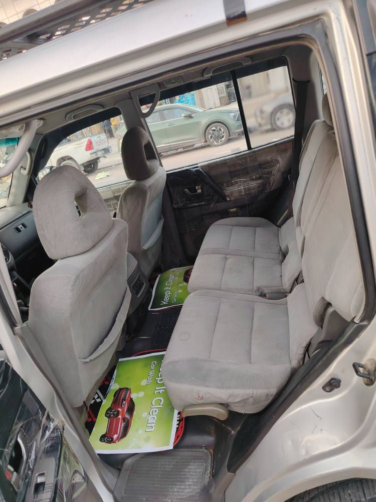 بايجيرو 2003محرك 3000مصبوغه حزام جماليه مكفوله من الضربه والتبديل محرك كير نظاف ثبريد ثلج تدفئه صدر جديد مشط ستيرن جديد باسمي تحويل مباشر السعر 78$بيها مجال للشراي مكاني بغداد المنصور للاستفسار *********** /***********
