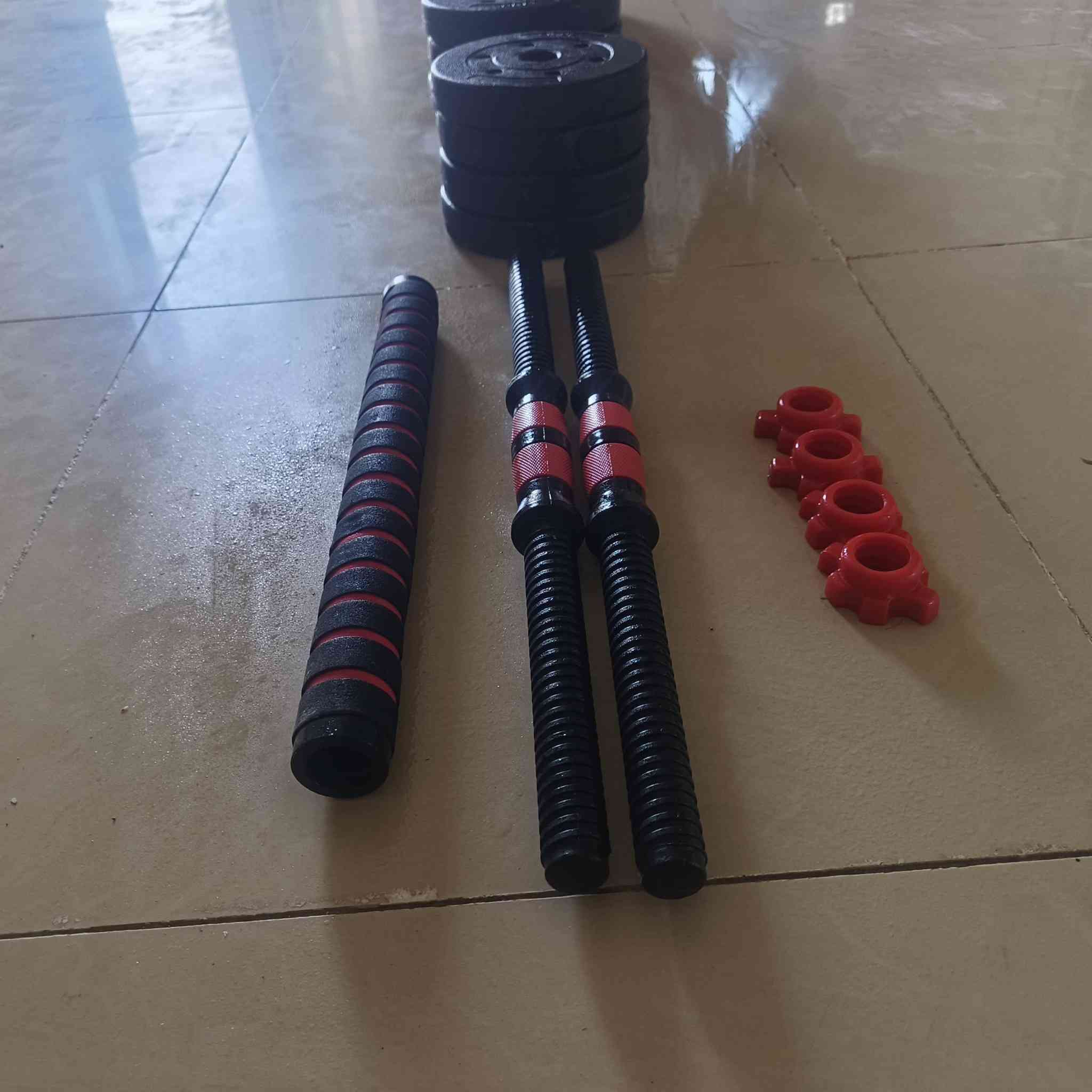 السلام عليكم 
اثقال للبيع الوزن 29k النضافة ممتازة مستخدم قليل جدا 
4قطع 2.5k
4قطع 2k
4قطع 1.5k
4قطع 1.25k
+2قطع دمبل+ تكدر تحول الدنابل إلى بار 
السعر 40 الف قفل


**إذا كنت صاحب هذا الإعلان وتريد حذفه لأي سبب، رجاءا أرسل رسالة إلى الدعم الفني**