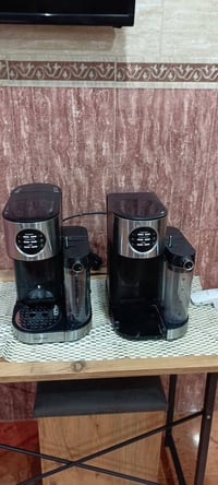 مكائن اسبرسو عدد2 الاولى نقص بورتافلتر فقط و الثانيه نقص حوض خلفي و قا...