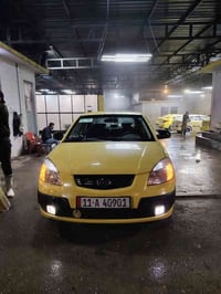 كيا ريو 2009 رقم بغداد باسمي سنويه جديده هيئة وغرامات صفر كوبون بنزين ...